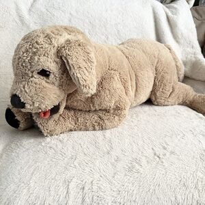 Ikea Gosig Golden Retriever Labrador Lab Puppy Dog Large Size Floppy Plush Pet